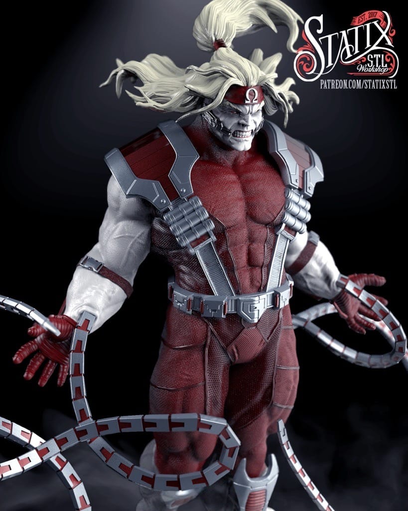 P站图纸印象馆 STATIX 漫威 红色欧米伽 STATIX 漫威 红色欧米伽