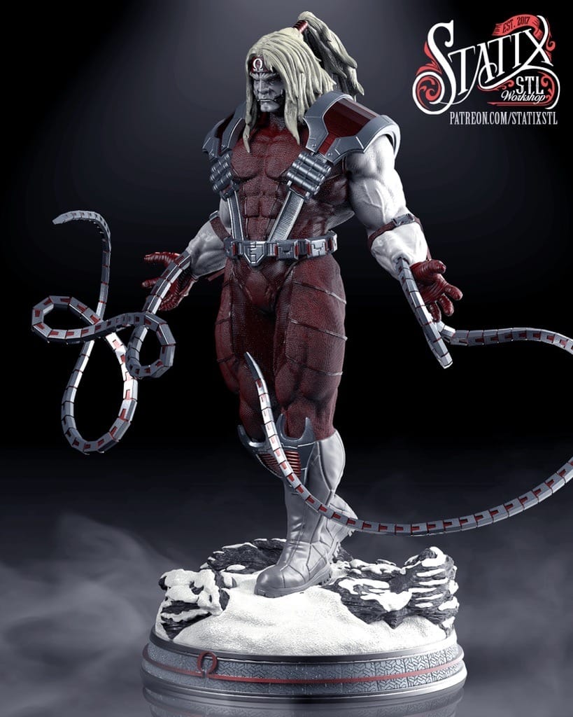 P站图纸印象馆 STATIX 漫威 红色欧米伽 STATIX 漫威 红色欧米伽