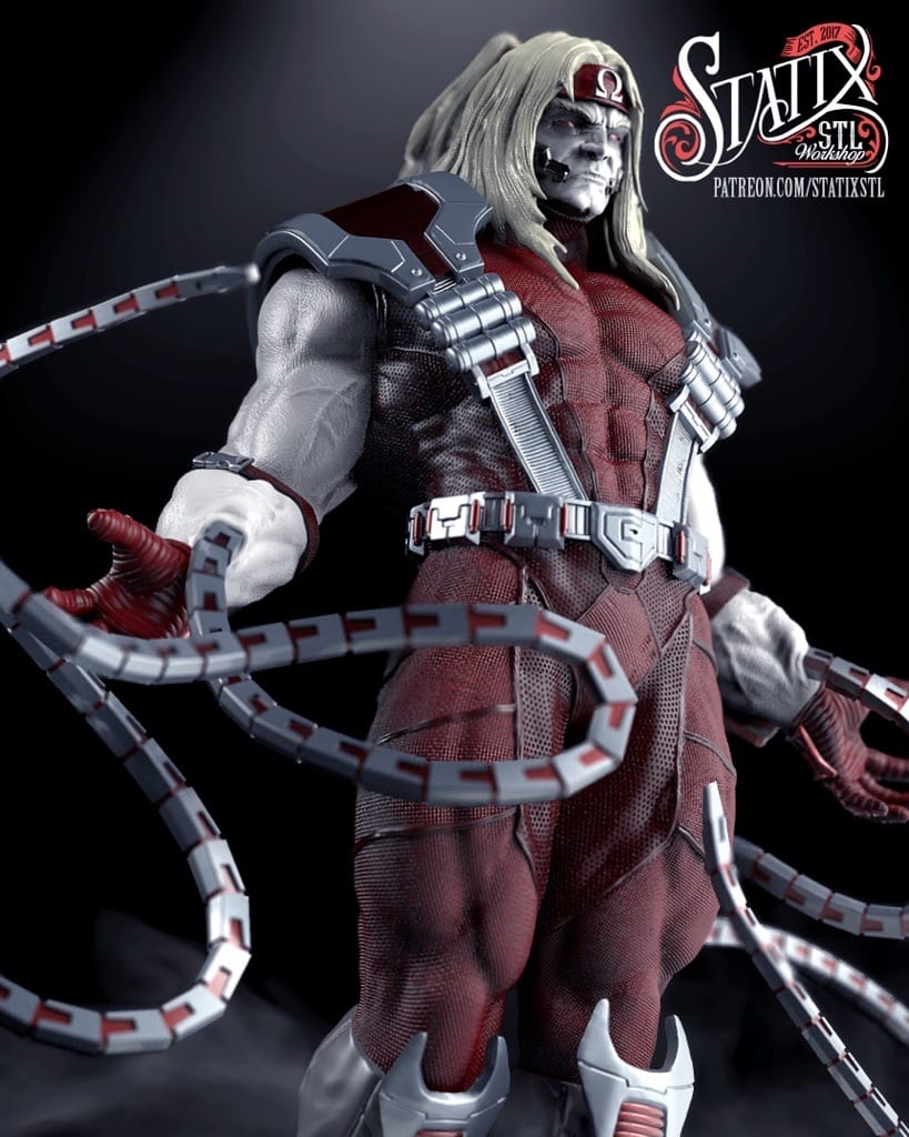 P站图纸印象馆 STATIX 漫威 红色欧米伽 STATIX 漫威 红色欧米伽