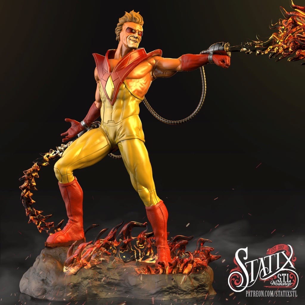 P站图纸印象馆 STATIX 漫威 火狂 STATIX 漫威 火狂