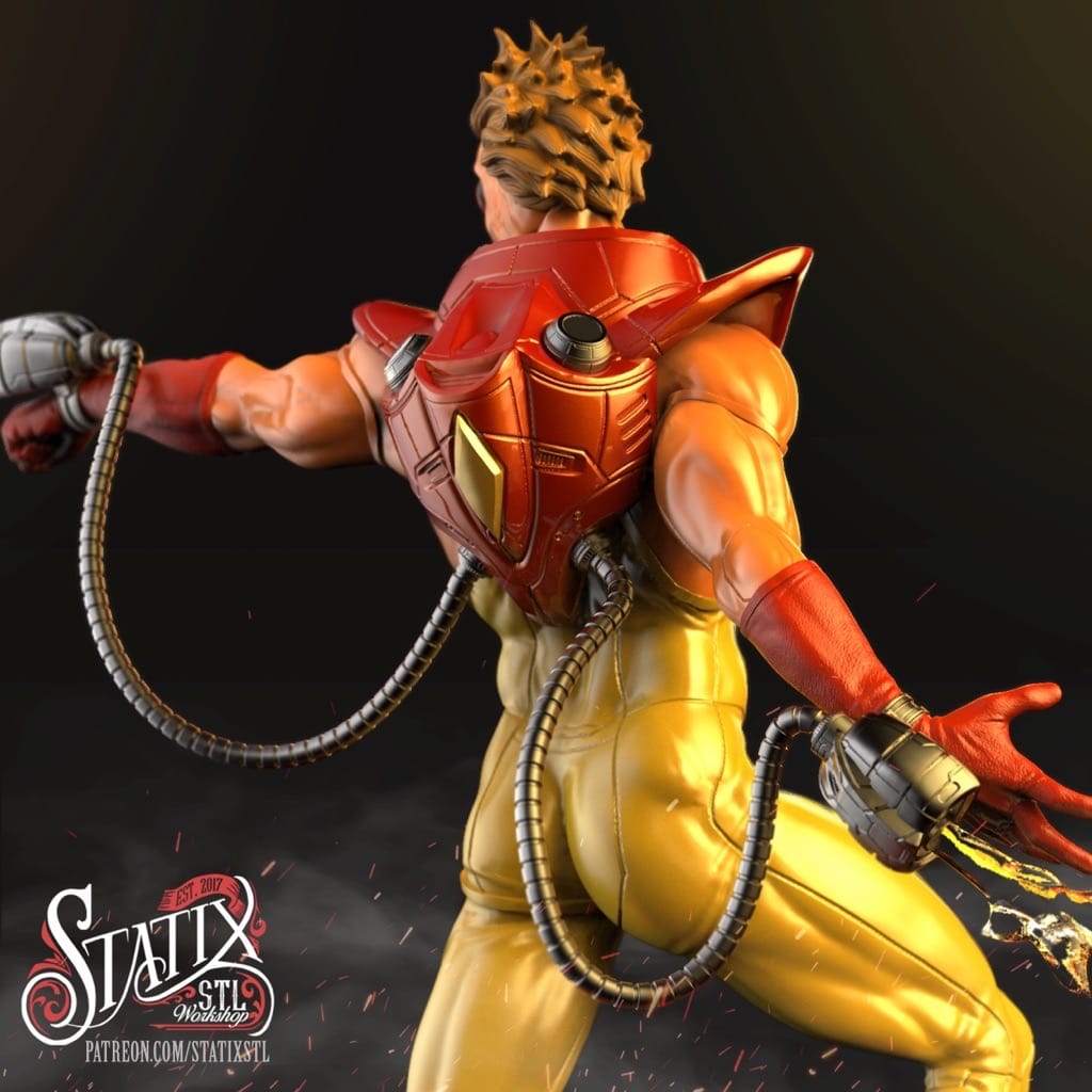 P站图纸印象馆 STATIX 漫威 火狂 STATIX 漫威 火狂