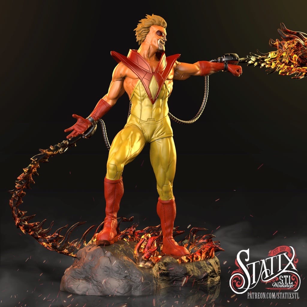 P站图纸印象馆 STATIX 漫威 火狂 STATIX 漫威 火狂