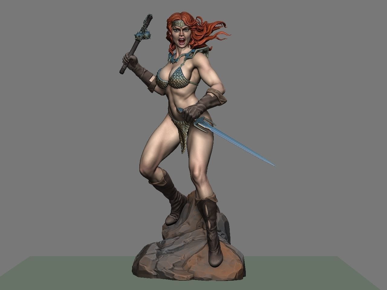 P站图纸印象馆 Stepanov 女王神剑 索妮娅 Stepanov 女王神剑 索妮娅