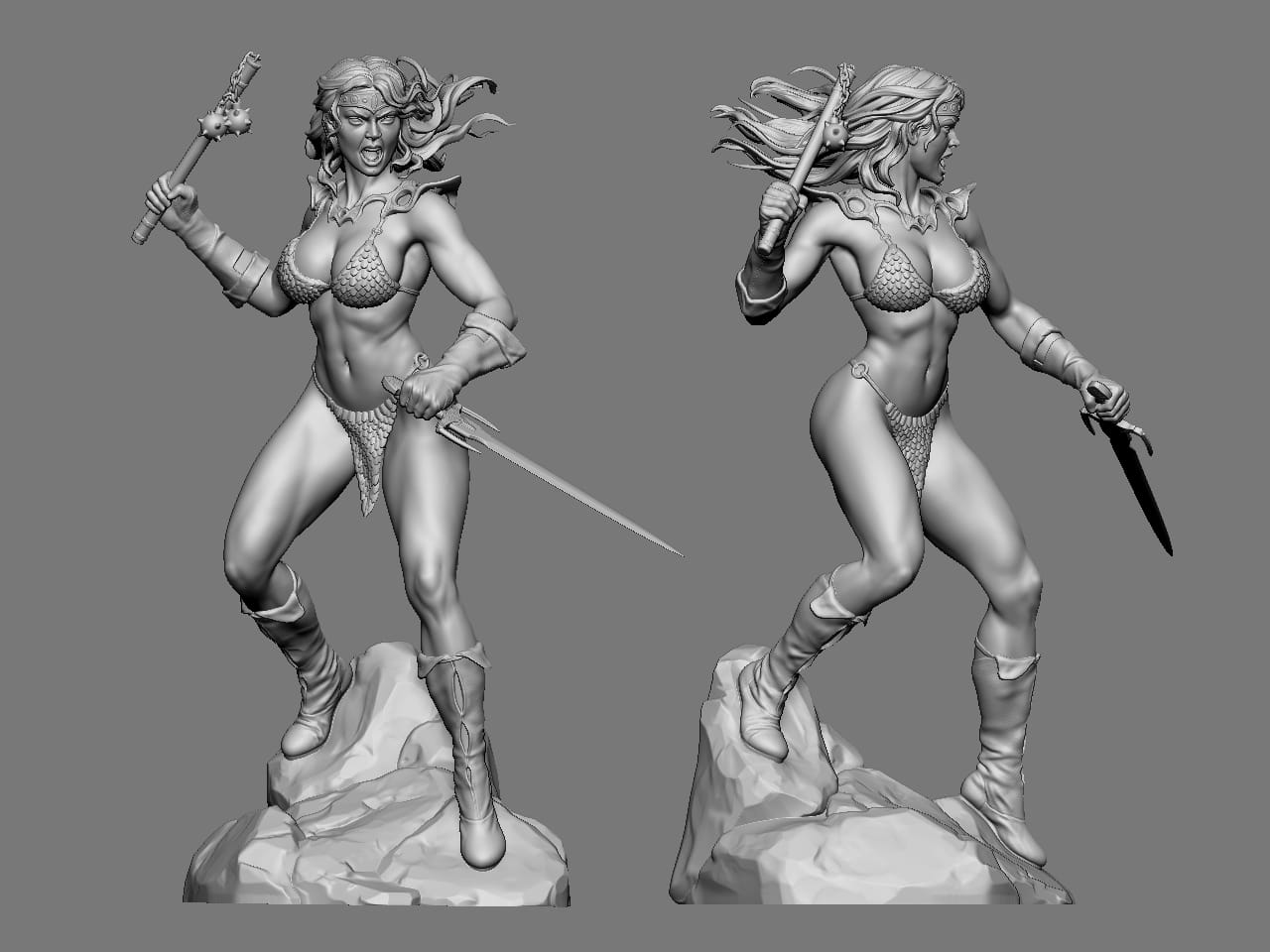 P站图纸印象馆 Stepanov 女王神剑 索妮娅 Stepanov 女王神剑 索妮娅