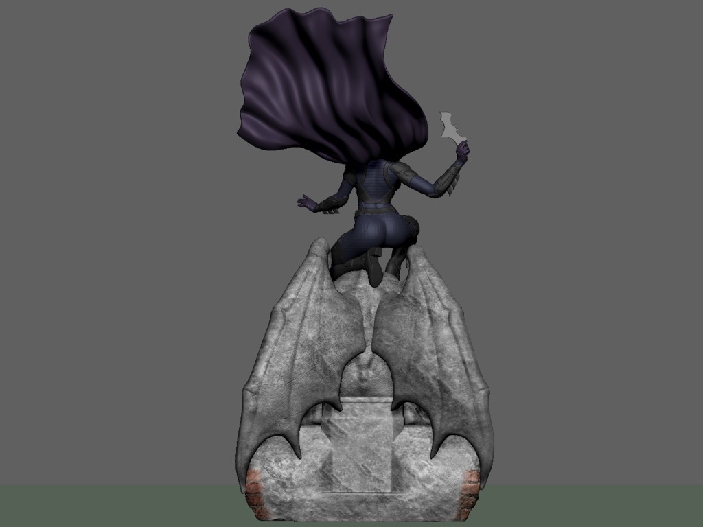 P站图纸印象馆 Stepanov DC漫画 蝙蝠少女 Stepanov DC漫画 蝙蝠少女