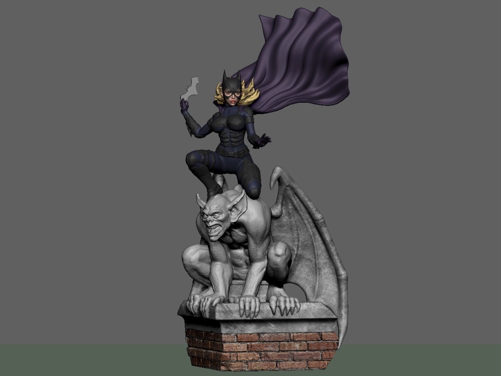 P站图纸印象馆 Stepanov DC漫画 蝙蝠少女 Stepanov DC漫画 蝙蝠少女