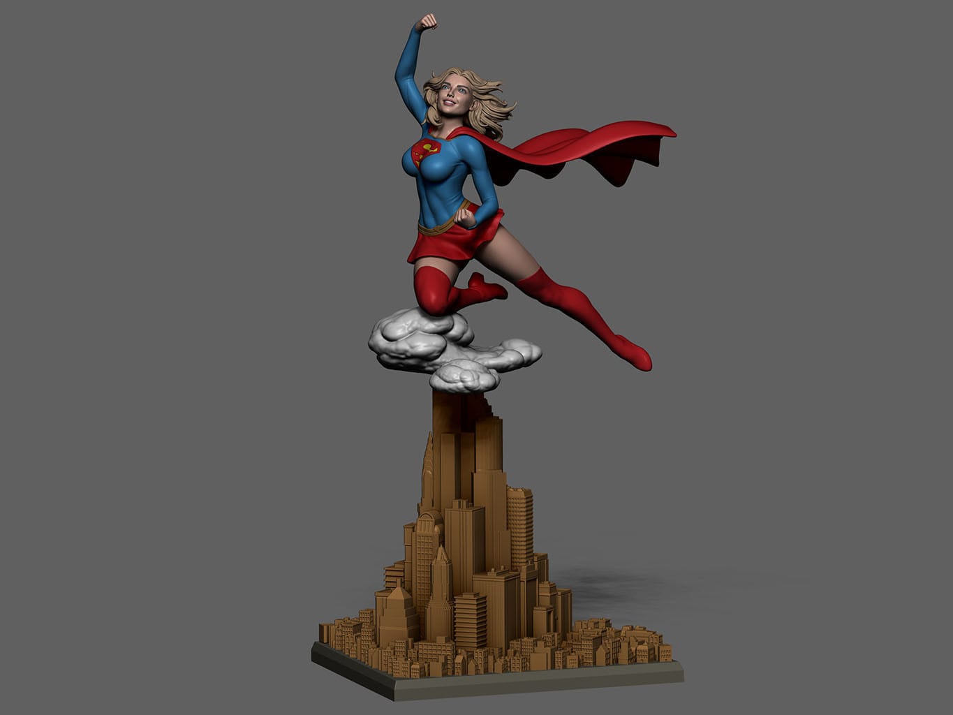 P站图纸印象馆 Stepanov DC漫画 超级少女 Stepanov DC漫画 超级少女