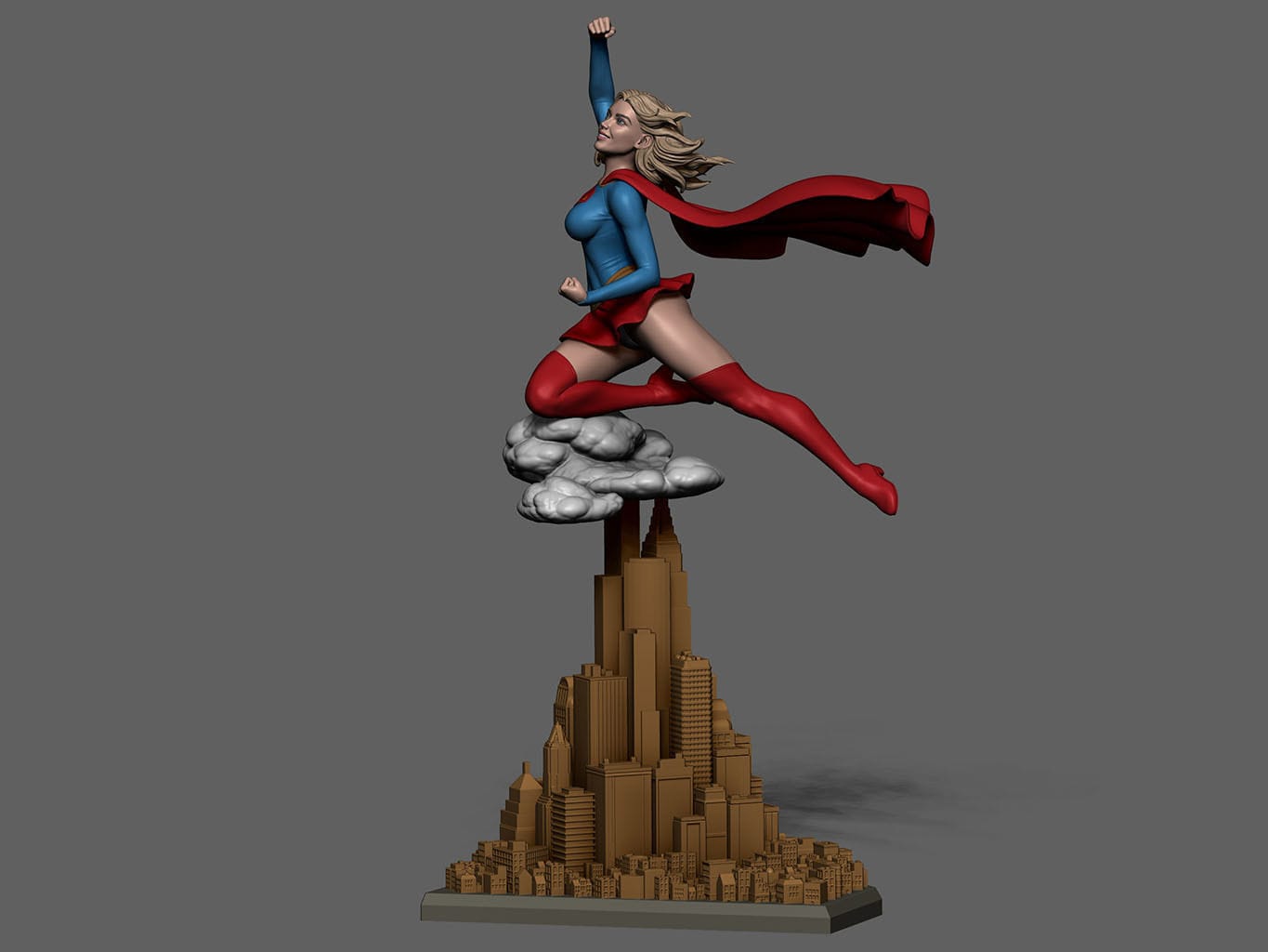 P站图纸印象馆 Stepanov DC漫画 超级少女 Stepanov DC漫画 超级少女