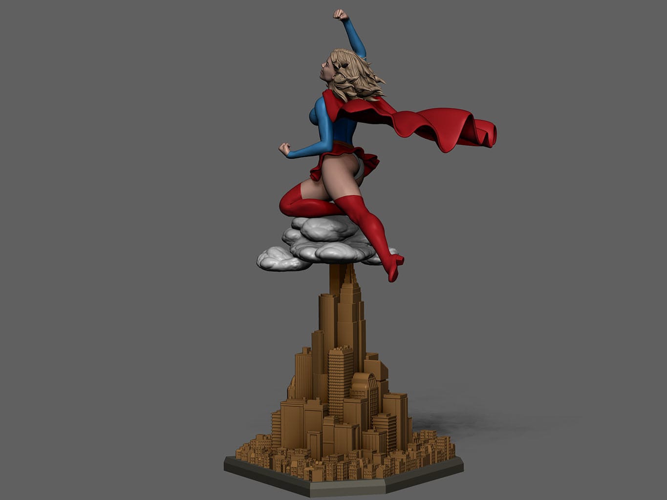 P站图纸印象馆 Stepanov DC漫画 超级少女 Stepanov DC漫画 超级少女