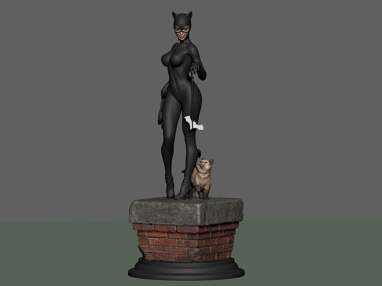 P站图纸印象馆 Stepanov DC漫画 猫女 Stepanov DC漫画 猫女