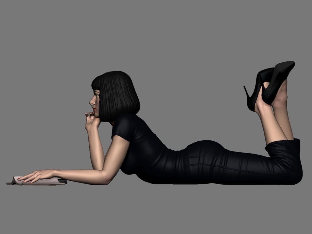 P站图纸印象馆 Stepanov 低俗小说 中米娅·华莱士 Stepanov 低俗小说 中米娅·华莱士