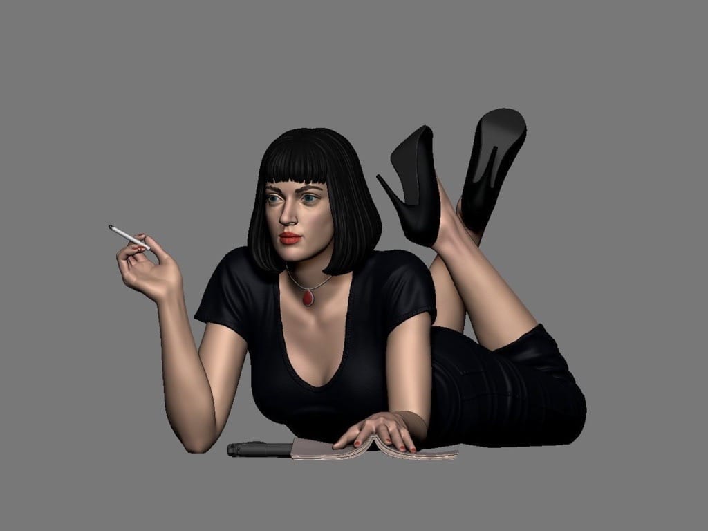 P站图纸印象馆 Stepanov 低俗小说 中米娅·华莱士 Stepanov 低俗小说 中米娅·华莱士