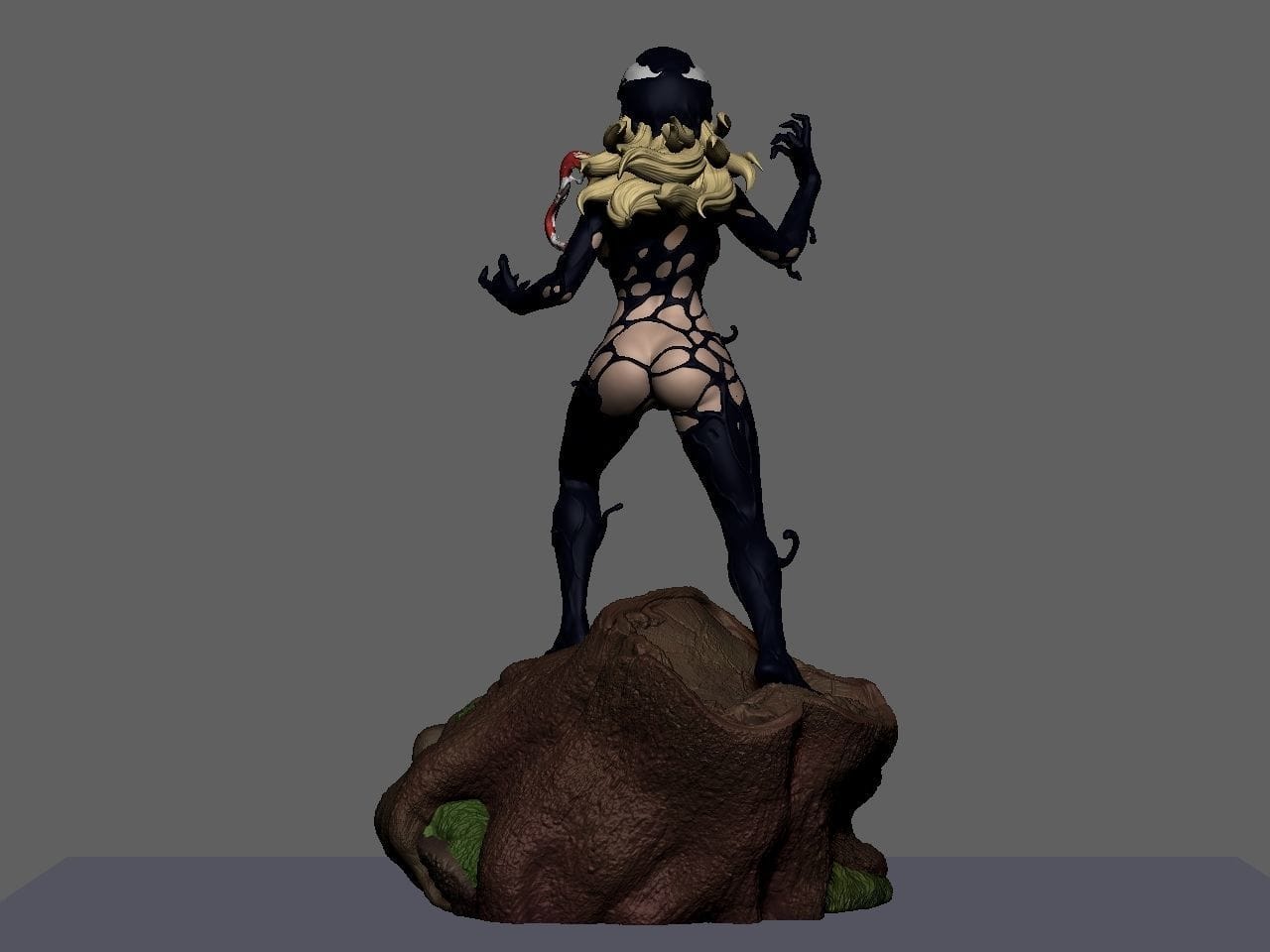 P站图纸印象馆 Stepanov 漫威 女毒液 Stepanov 漫威 女毒液