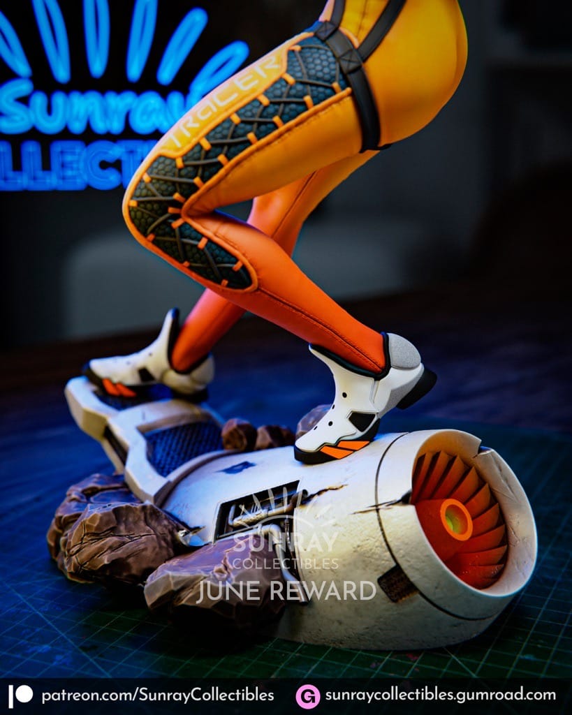 P站图纸印象馆 Sunray Collectibles 守望先锋 猎空 Sunray Collectibles 守望先锋 猎空