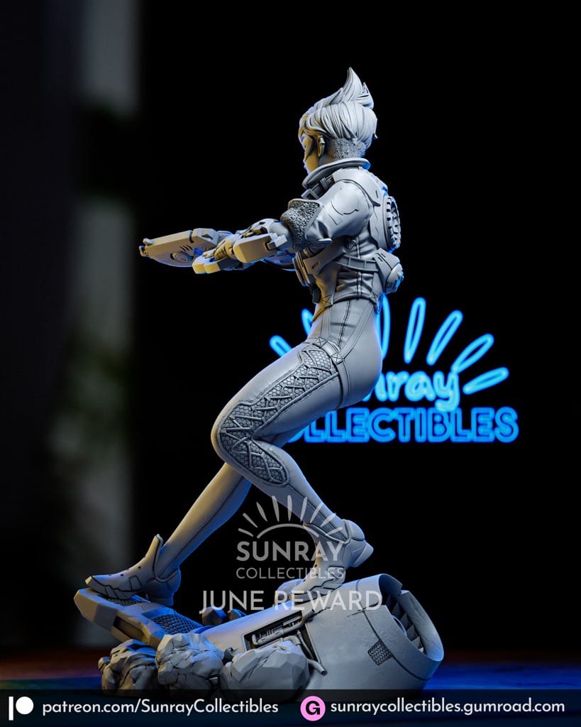 P站图纸印象馆 Sunray Collectibles 守望先锋 猎空 Sunray Collectibles 守望先锋 猎空