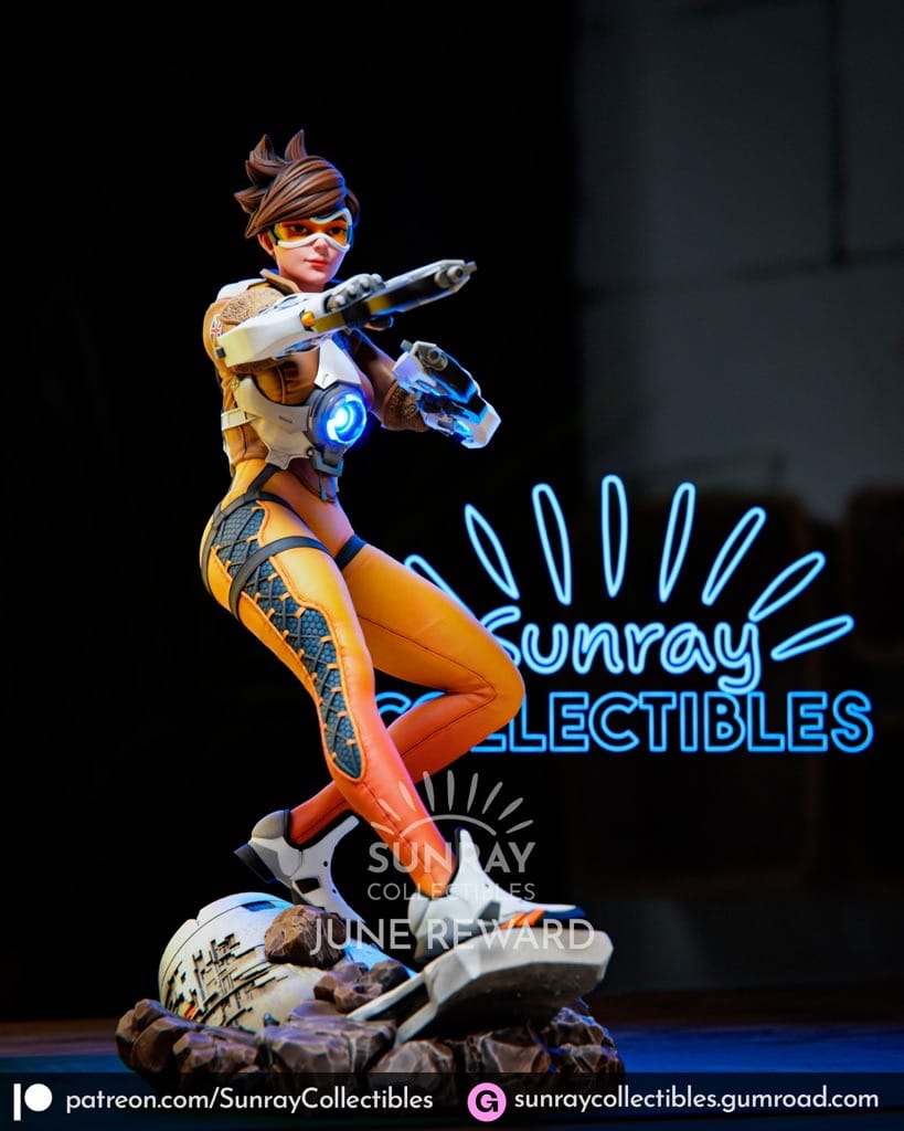 P站图纸印象馆 Sunray Collectibles 守望先锋 猎空 Sunray Collectibles 守望先锋 猎空