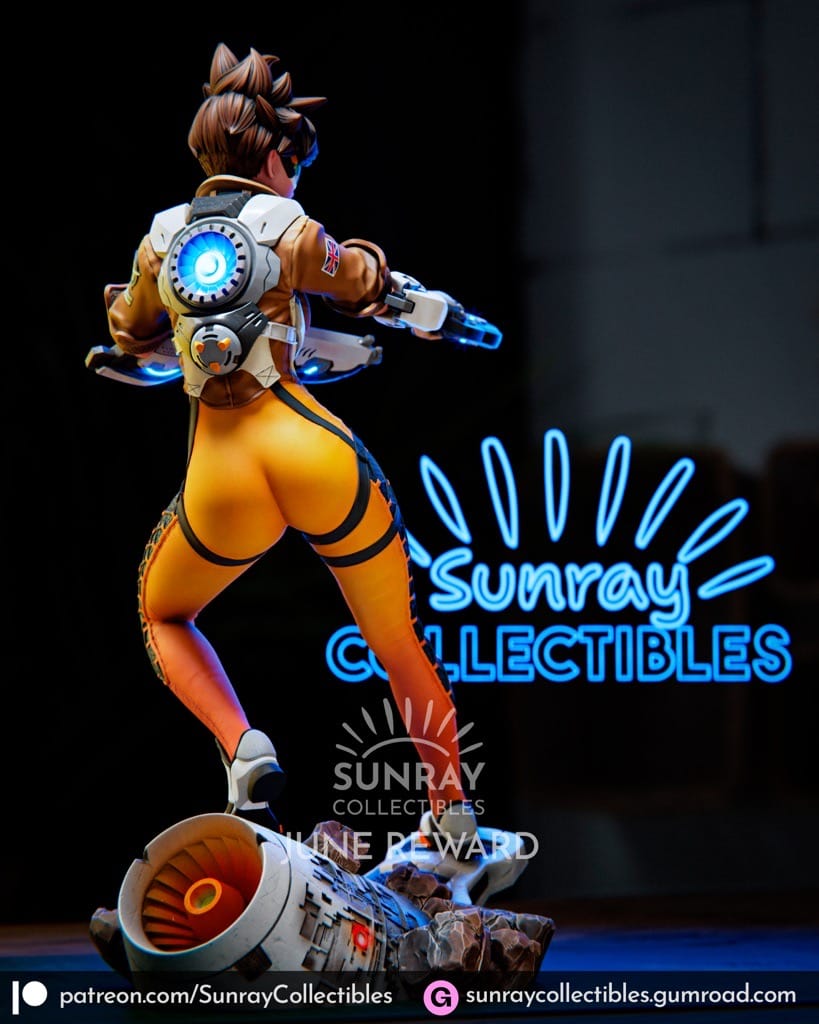 P站图纸印象馆 Sunray Collectibles 守望先锋 猎空 Sunray Collectibles 守望先锋 猎空