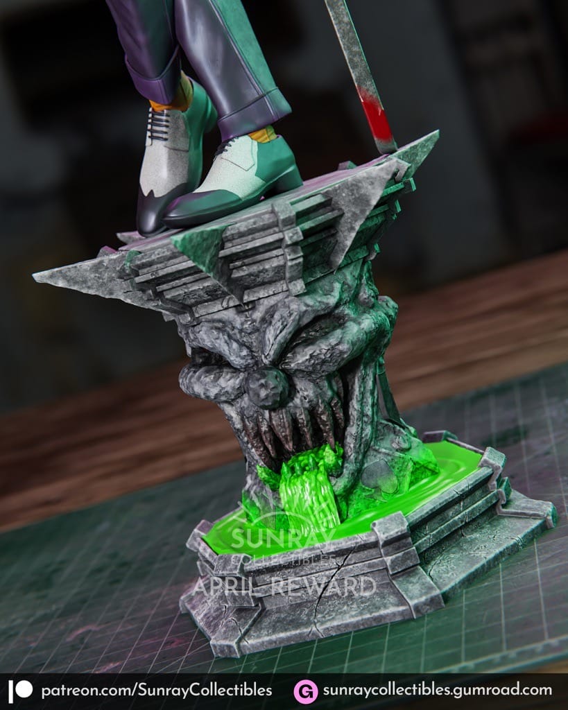 P站图纸印象馆 Sunray Collectibles DC漫画 小丑 Sunray Collectibles DC漫画 小丑