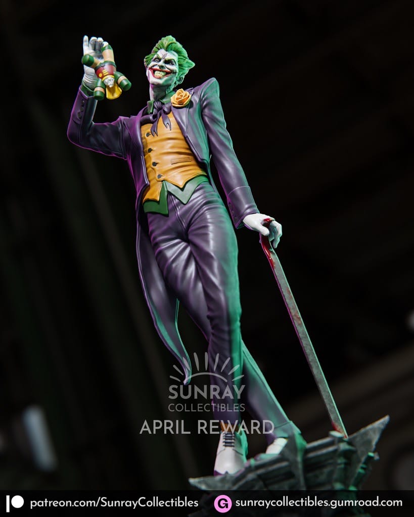 P站图纸印象馆 Sunray Collectibles DC漫画 小丑 Sunray Collectibles DC漫画 小丑