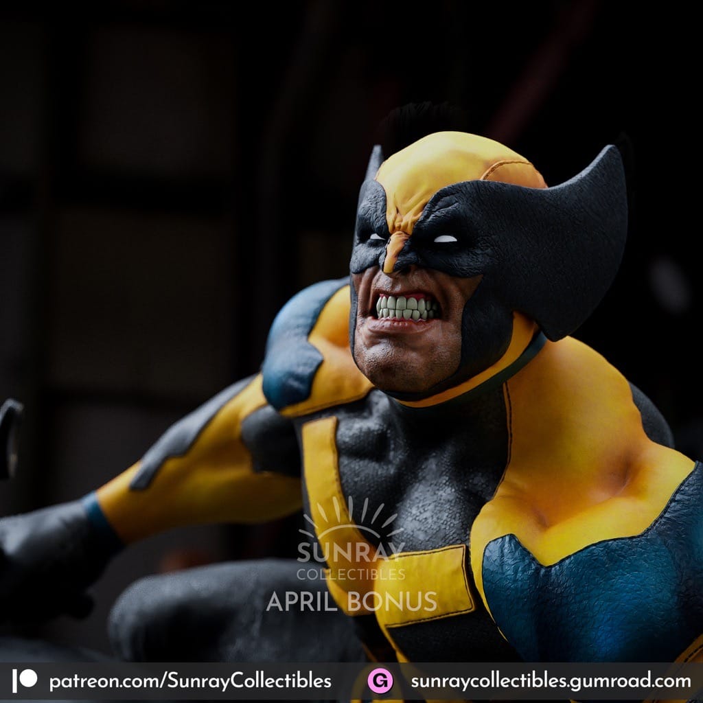 P站图纸印象馆 Sunray Collectibles 漫威 金刚狼 Sunray Collectibles 漫威 金刚狼