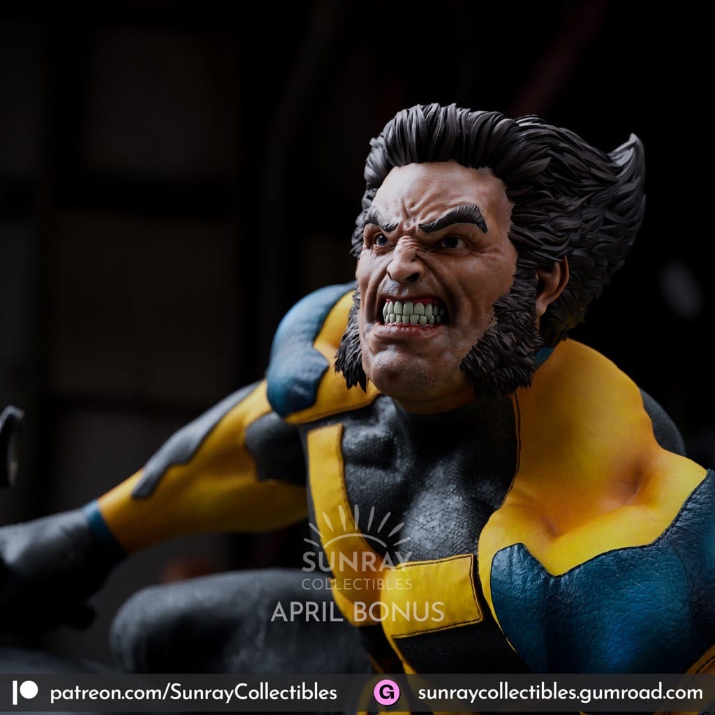 P站图纸印象馆 Sunray Collectibles 漫威 金刚狼 Sunray Collectibles 漫威 金刚狼