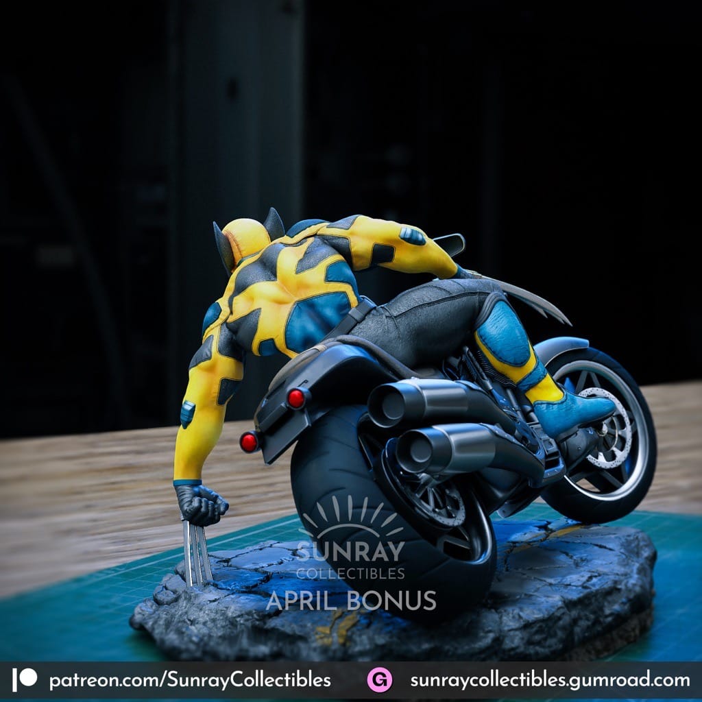 P站图纸印象馆 Sunray Collectibles 漫威 金刚狼 Sunray Collectibles 漫威 金刚狼