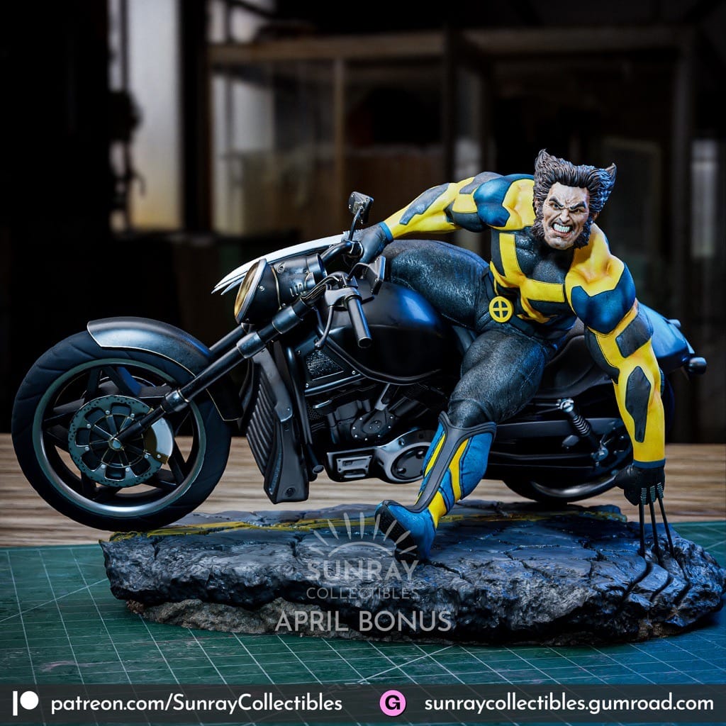 P站图纸印象馆 Sunray Collectibles 漫威 金刚狼 Sunray Collectibles 漫威 金刚狼