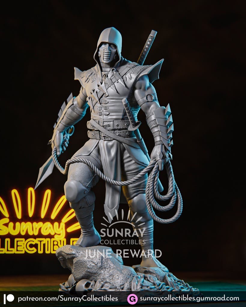 P站图纸印象馆 Sunray Collectibles 真人快打 蝎子 Sunray Collectibles 真人快打 蝎子