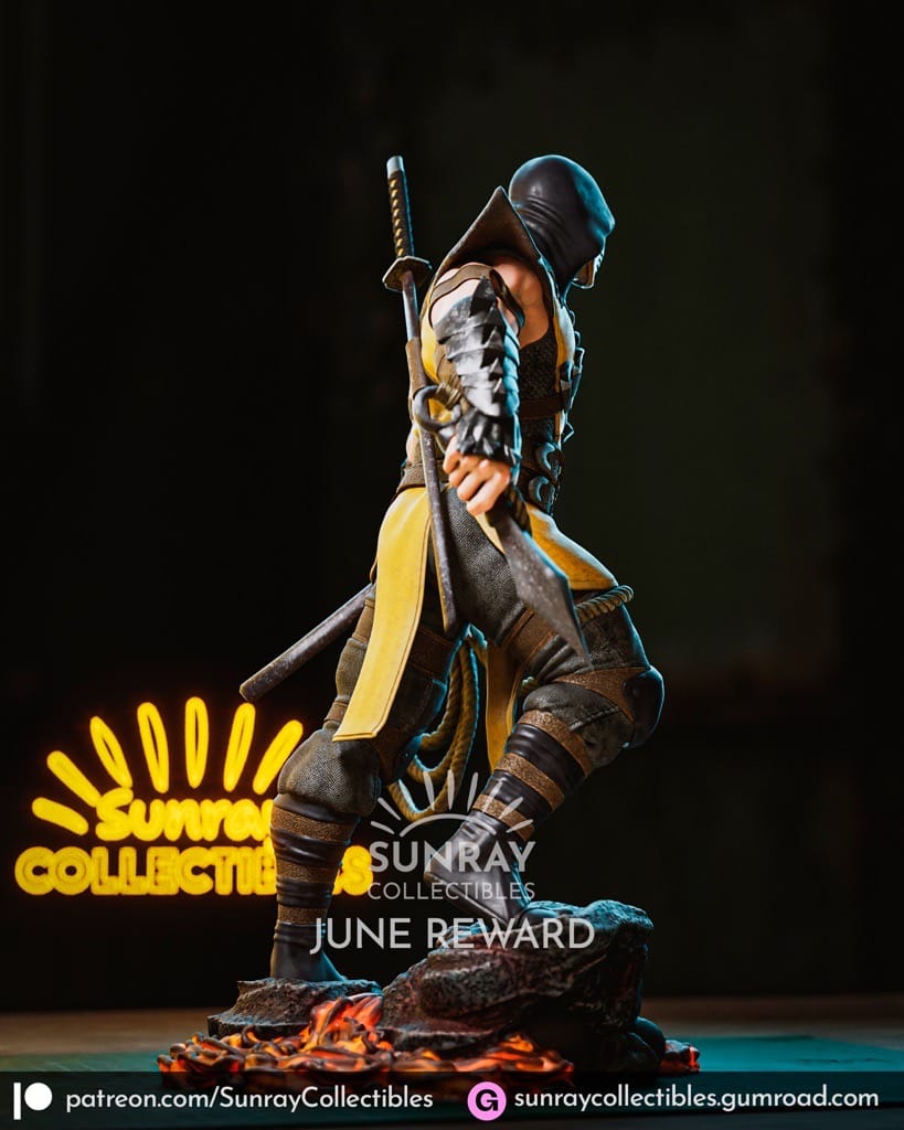 P站图纸印象馆 Sunray Collectibles 真人快打 蝎子 Sunray Collectibles 真人快打 蝎子