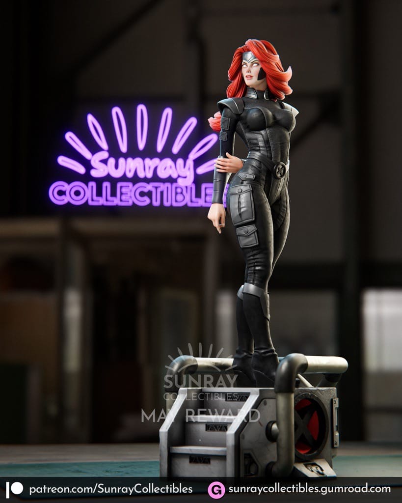 P站图纸印象馆 Sunray Collectibles 漫威 琴.葛蕾 Sunray Collectibles 漫威 琴.葛蕾