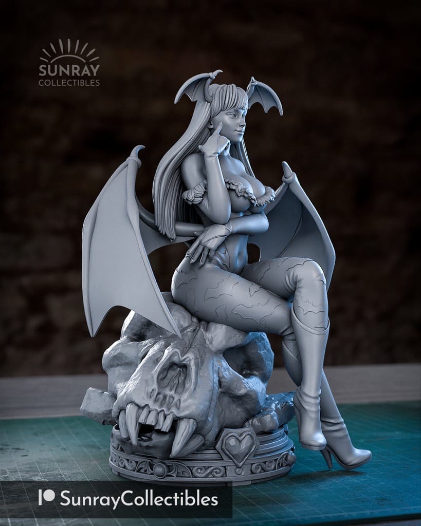 P站图纸印象馆 Sunray Collectibles 恶魔战士 莫莉卡·安斯兰特 Sunray Collectibles 恶魔战士 莫莉卡·安斯兰特
