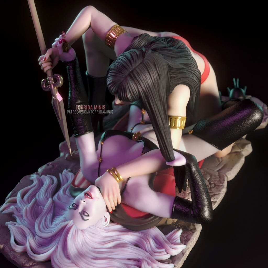 P站图纸印象馆 Torrida 梵蓓娜和死亡之女 Torrida 梵蓓娜和死亡之女