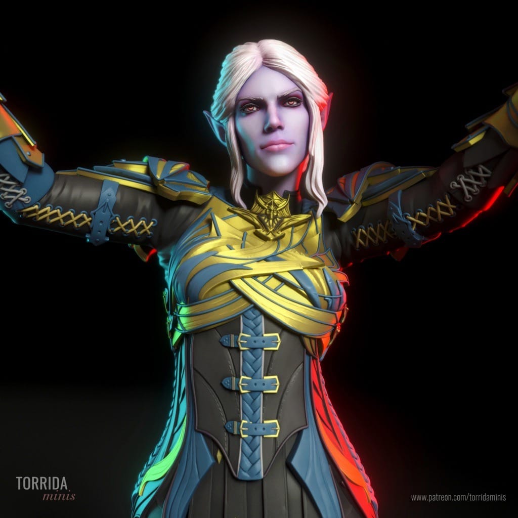 P站图纸印象馆 Torrida 博德之门 明萨拉 Torrida 博德之门 明萨拉