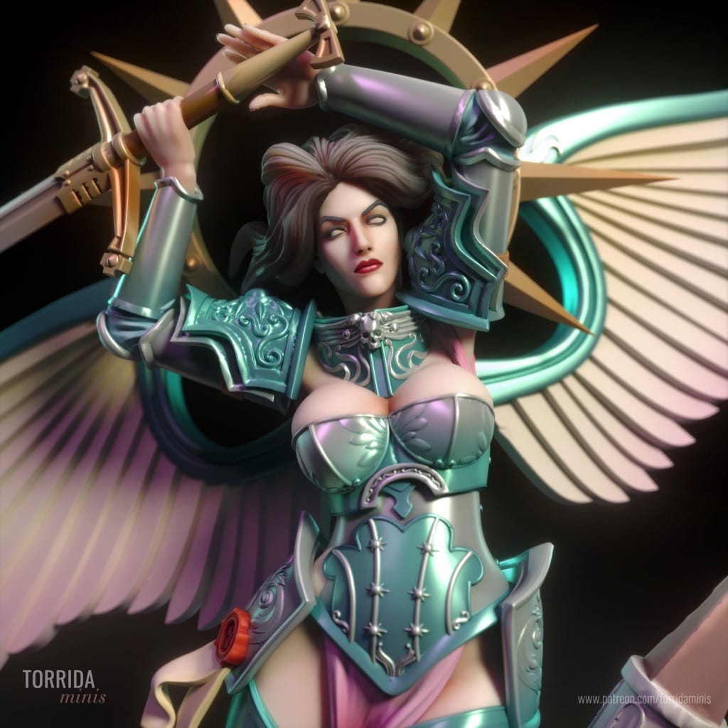 P站图纸印象馆 Torrida 战锤40K 赛勒丝汀 Torrida 战锤40K 赛勒丝汀