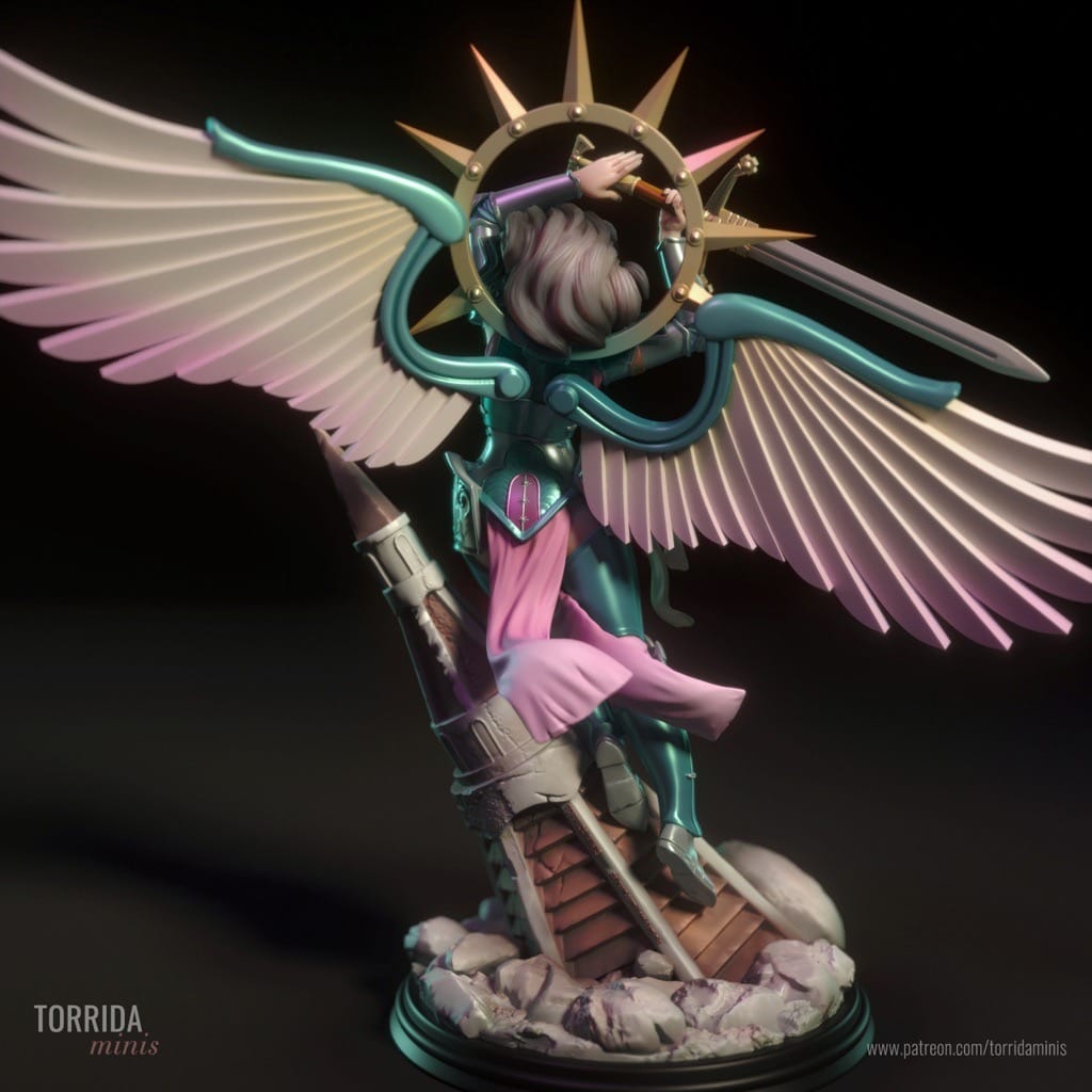 P站图纸印象馆 Torrida 战锤40K 赛勒丝汀 Torrida 战锤40K 赛勒丝汀