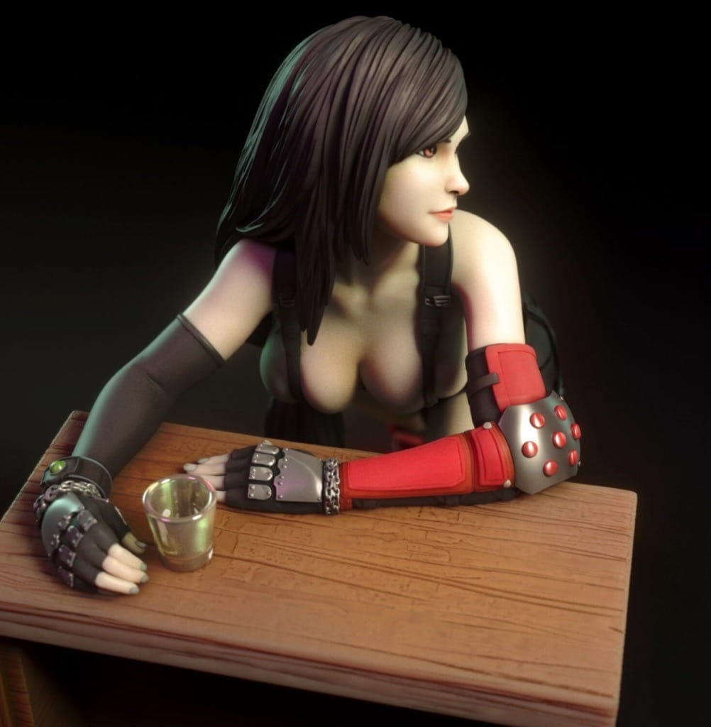 P站图纸印象馆 Torrida 最终幻想 蒂法·洛克哈特 Torrida 最终幻想 蒂法·洛克哈特