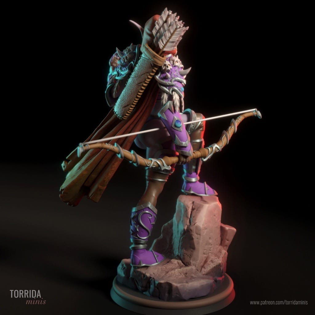 P站图纸印象馆 Torrida 魔兽世界 风行者希尔瓦娜斯 Torrida 魔兽世界 风行者希尔瓦娜斯