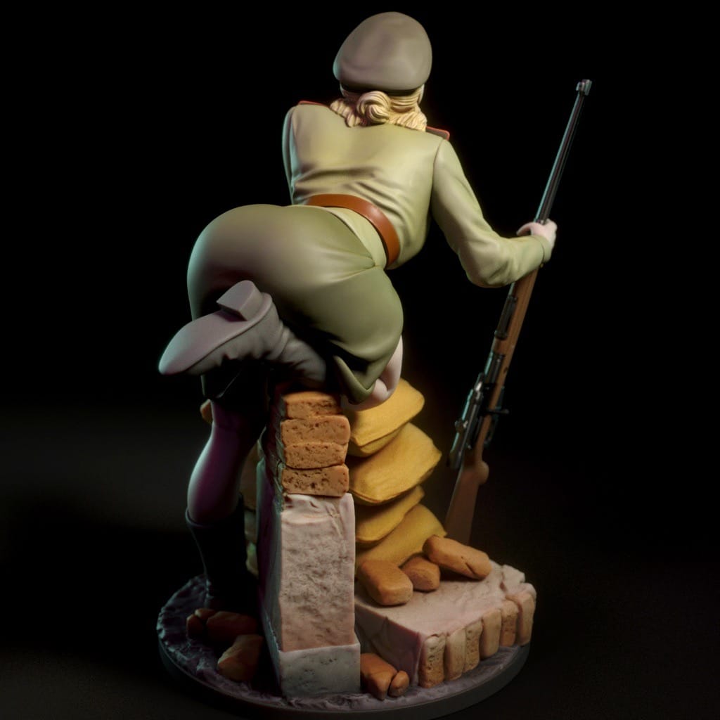 P站图纸印象馆 Torrida 苏联狙击 罗扎·沙尼娜 Torrida 苏联狙击 罗扎·沙尼娜