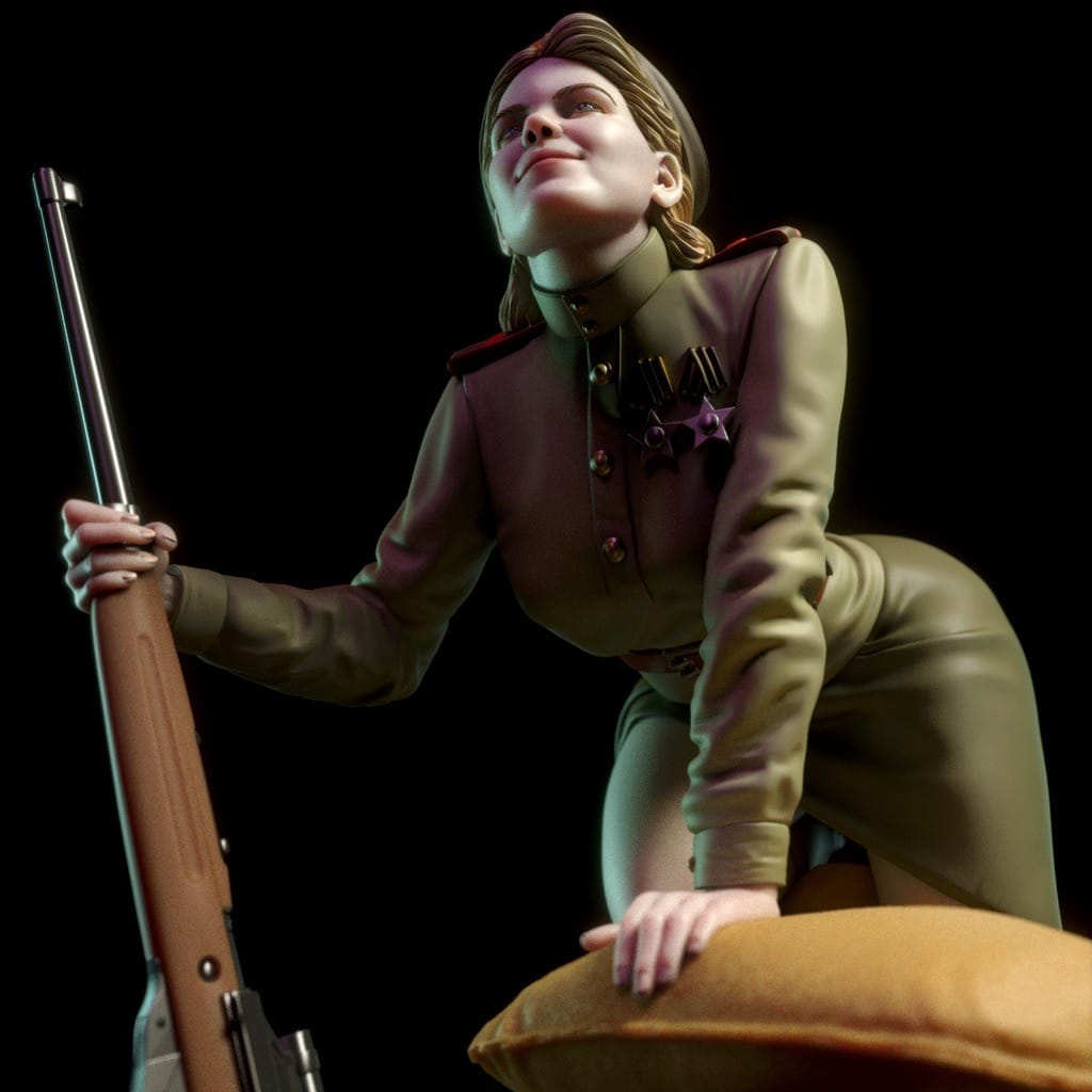 P站图纸印象馆 Torrida 苏联狙击 罗扎·沙尼娜 Torrida 苏联狙击 罗扎·沙尼娜