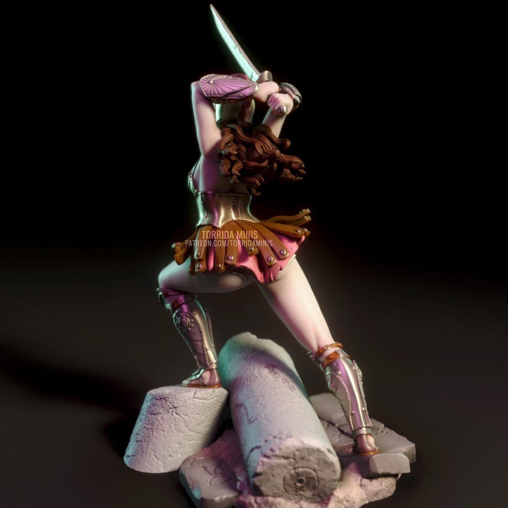 P站图纸印象馆 Torrida 希腊战士 海纶娜 Torrida 希腊战士 海纶娜