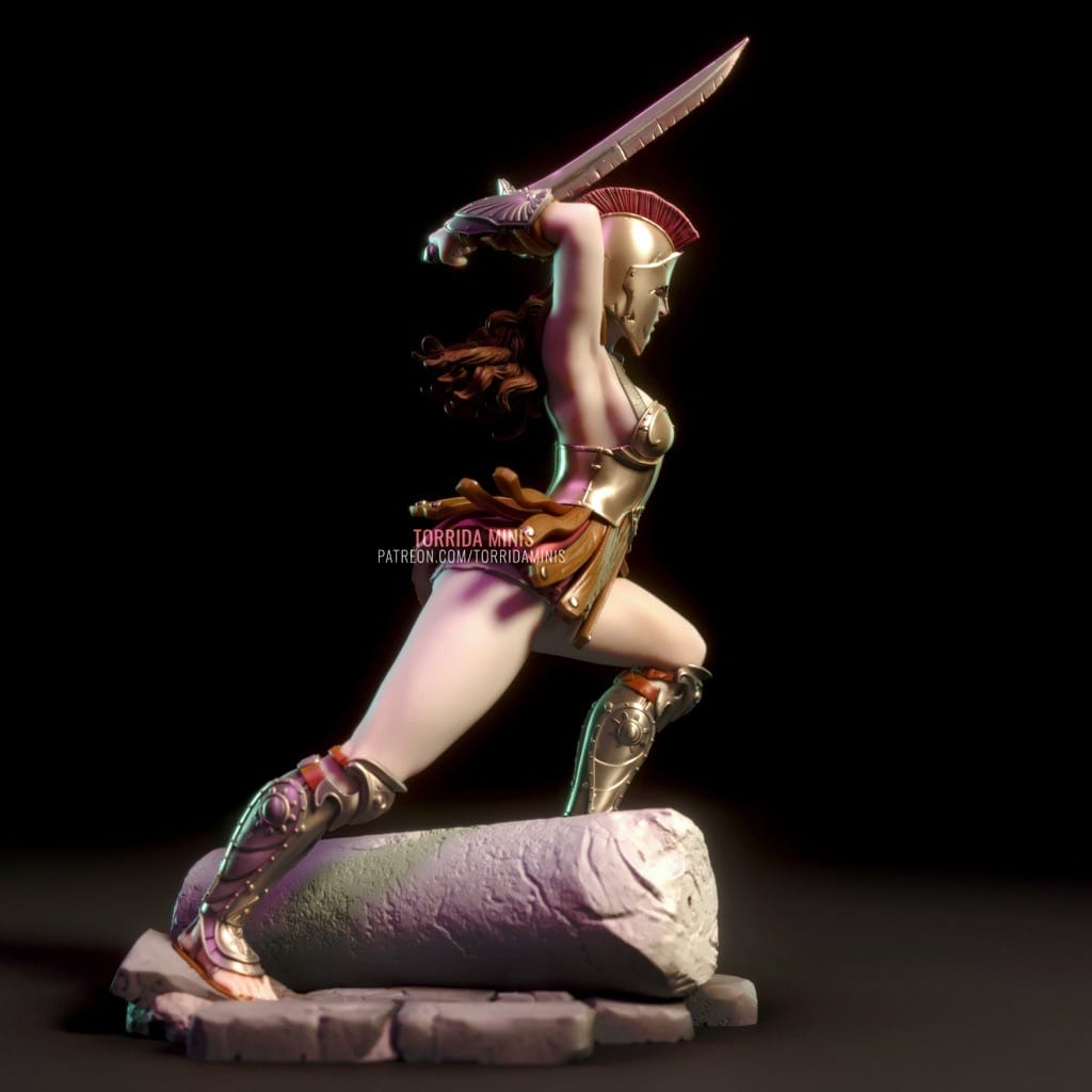 P站图纸印象馆 Torrida 希腊战士 海纶娜 Torrida 希腊战士 海纶娜