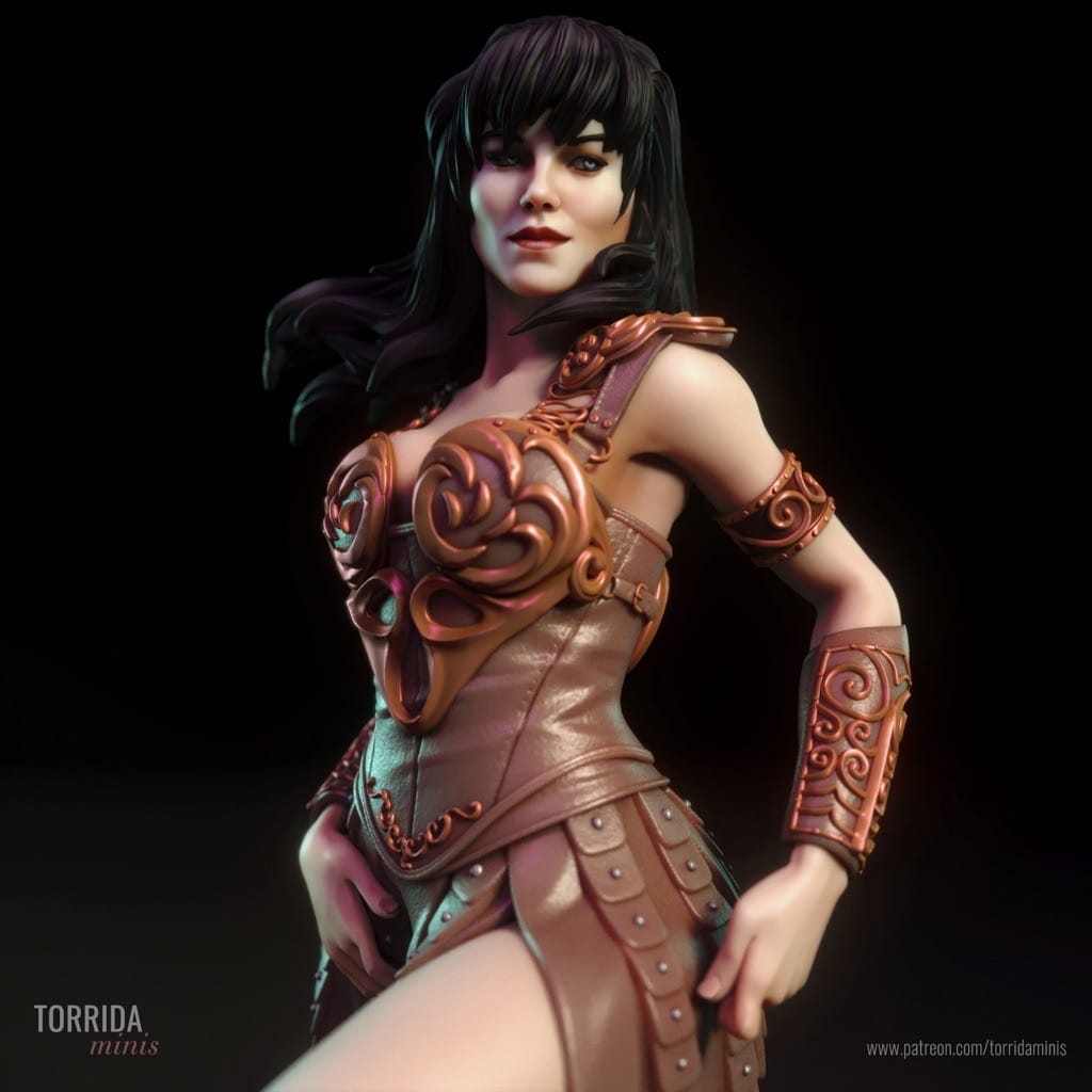 P站图纸印象馆 Torrida 战士公主西娜 Torrida 战士公主西娜