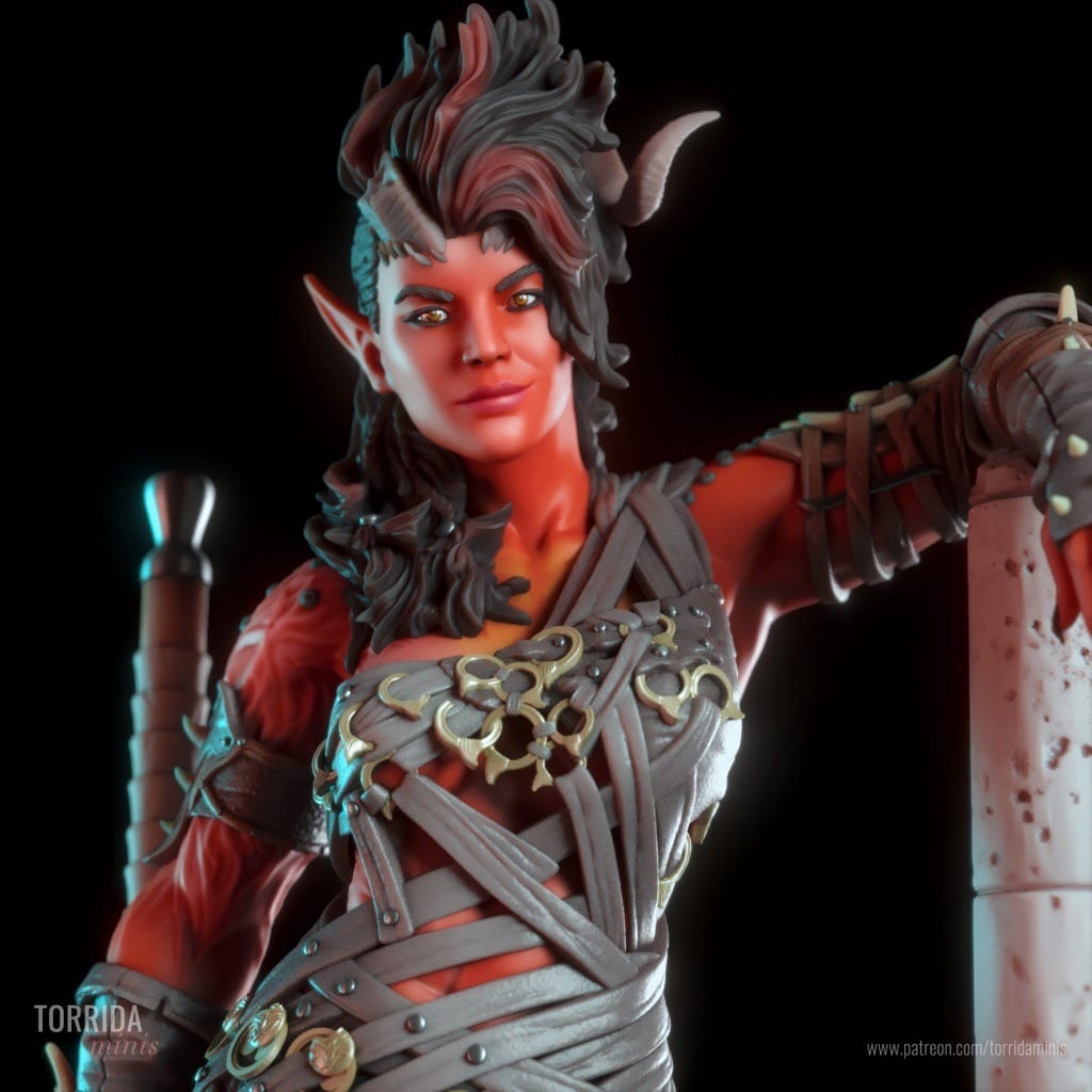 P站图纸印象馆 Torrida 博德之门 卡菈克 Torrida 博德之门 卡菈克