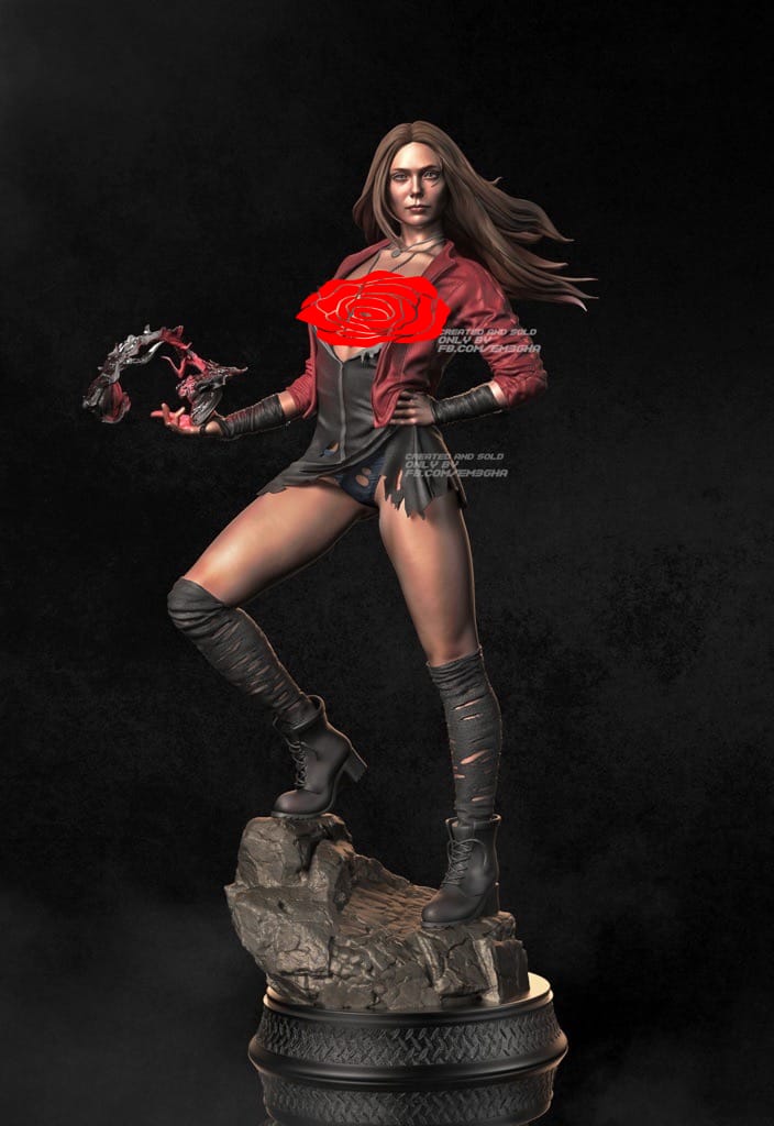 P站图纸印象馆 Vx-Labs 漫威 绯红女巫 Vx-Labs 漫威 绯红女巫