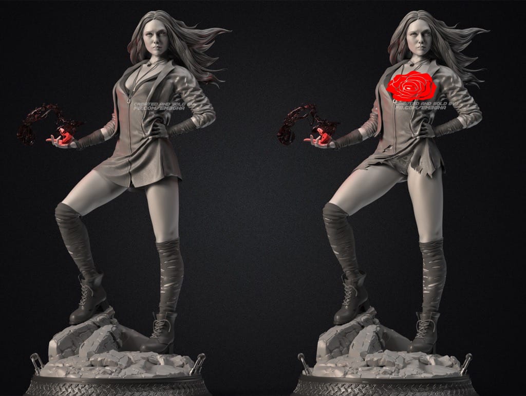 P站图纸印象馆 Vx-Labs 漫威 绯红女巫 Vx-Labs 漫威 绯红女巫