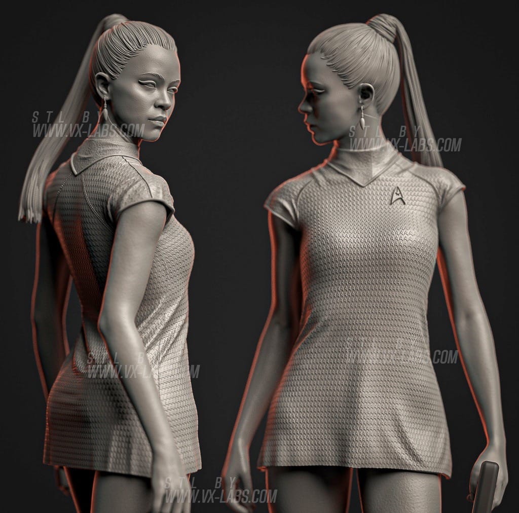 P站图纸印象馆 Vx-Labs 星际迷航 妮欧塔·乌胡拉 Vx-Labs 星际迷航 妮欧塔·乌胡拉
