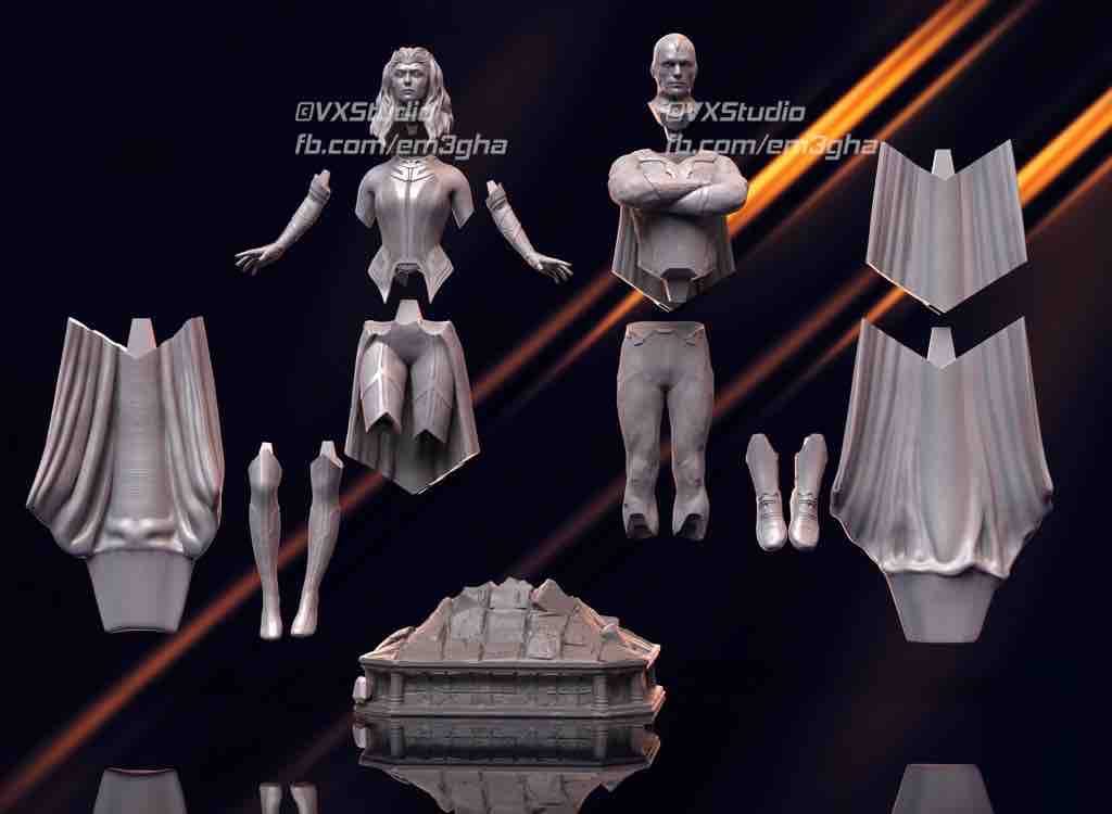 P站图纸印象馆 Vx-Labs 漫威 旺达·幻视 Vx-Labs 漫威 旺达·幻视