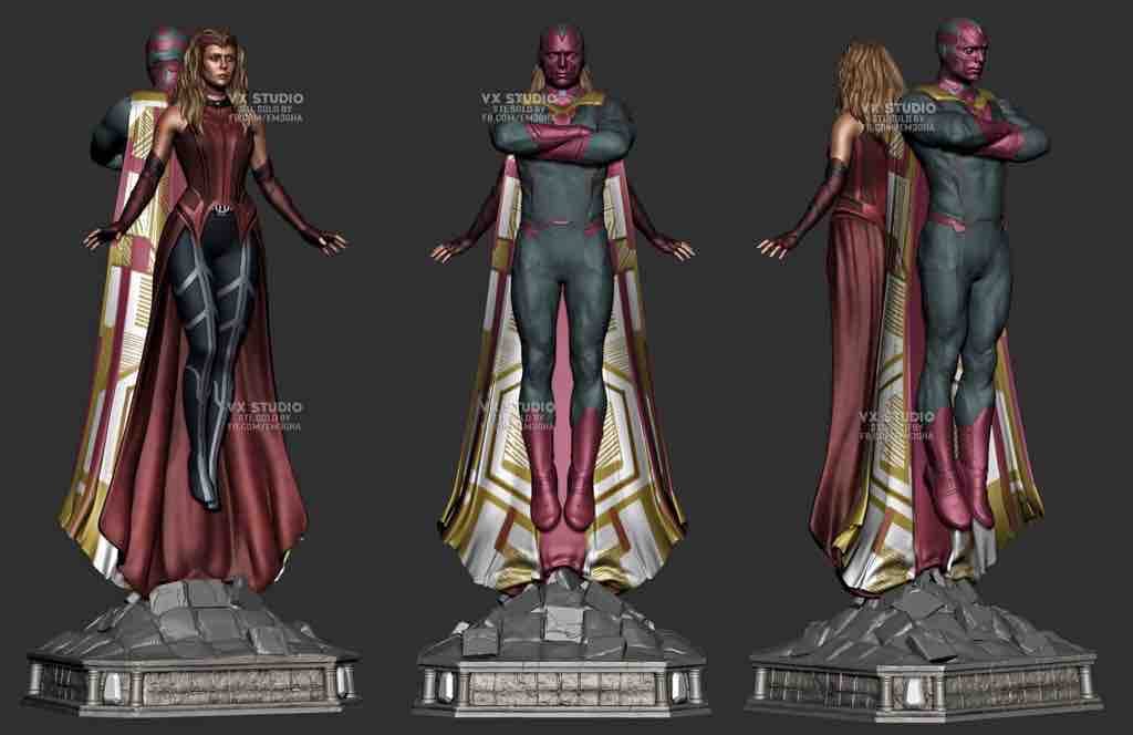 P站图纸印象馆 Vx-Labs 漫威 旺达·幻视 Vx-Labs 漫威 旺达·幻视