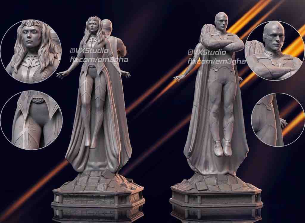 P站图纸印象馆 Vx-Labs 漫威 旺达·幻视 Vx-Labs 漫威 旺达·幻视