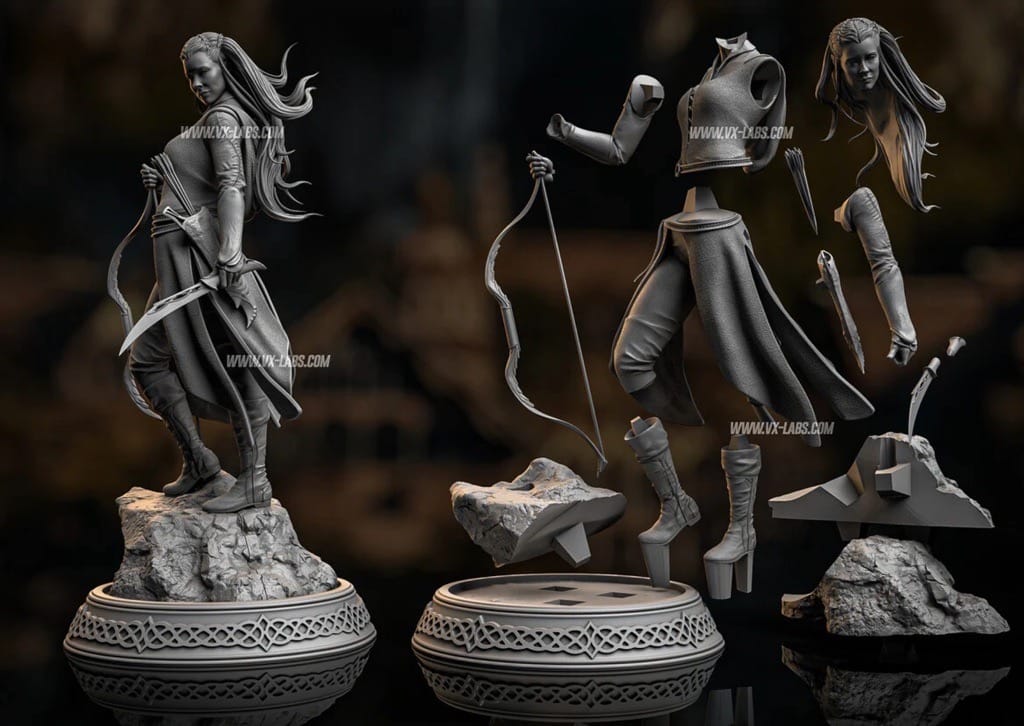 P站图纸印象馆 Vx-Labs 精灵护卫队长塔瑞尔 Vx-Labs 精灵护卫队长塔瑞尔